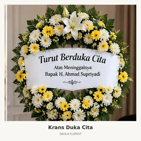 Krans Bunga Duka Labuhanbatu Selatan